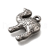 304 Stainless Steel Pendants STAS-H477-02C-P-2