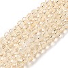 Transparent Baking Paint Glass Beads Strands X1-DGLA-A034-T4mm-D02-1