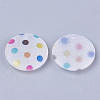 Printed Acrylic Beads X-MACR-S361-23-2