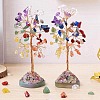 Natural Mixed Stone Tree of Life Display Decorations PW-WG16415-05-2