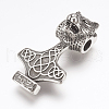 316 Surgical Stainless Steel Pendants STAS-F133-32AS-1