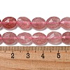 Natural Strawberry Quartz Beads Strands G-P544-D09-01-5