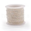 Silver Color Plated Iron Ball Bead Chains X-CHB001Y-S-2