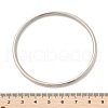 Non-Tarnish Fashion 304 Stainless Steel Buddhist Bangle Sets X-BJEW-L664-022A-P-5