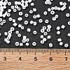 Frosted Opaque Glass Seed Beads SEED-R029-2mm-A01-3