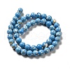 Synthetic Turquoise and Sea Shell Assembled Beads Strands G-D482-01A-04-3