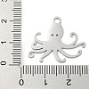 Non-Tarnish 304 Stainless Steel Pendants STAS-B056-10P-01-3