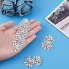 Fingerinspire 3Pcs 2 Style Hotfix Rhinestone DIY-FG0002-55-3