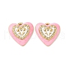 304 Stainless Steel Rhinestone Pendants STAS-U057-06G-01-1