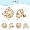 Unicraftale 304 Stainless Steel Stud Earring Findings STAS-UN0002-22G-3