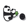 Mother and Son Panda Enamel Pin JEWB-A019-01C-3