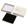 Square Cardboard Paper Jewelry Box CON-D014-02C-02-2