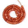 Dyed Natural White Jade Beads Strands G-T139-59A-06-2