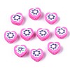 Handmade Polymer Clay Beads CLAY-N011-013D-1