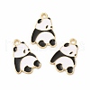 Alloy Enamel Pendants PALLOY-I217-27G-3