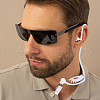 Beebeecraft 5Pcs PVC Plastic Replacement Acoustic Coil Tube with Earbuds KY-BBC0001-04-4