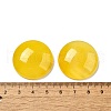 Natural Yellow Agate Cabochons G-E492-F-06-3