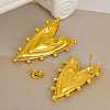 Stainless Steel Heart Stud Earrings SV2118-2-5