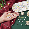 Fashewelry 400Pcs 4 Colors Handmade Polymer Clay Beads CLAY-FW0001-02-13
