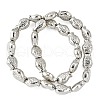 Electroplate Glass Beads Strands EGLA-V001-01-2