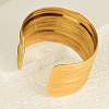 Hip-hop Stylish 304 Stainless Steel Cuff Bangles for Women EL2876-2-2