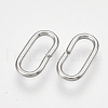 Non-Tarnish 304 Stainless Steel Linking Rings STAS-S079-83B-2