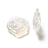 UV Plating Rainbow Iridescent Acrylic Beads PACR-M001-08B-3