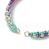 Polyester Braided Bead Bracelet Making AJEW-JB01249-3