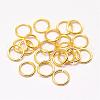 Brass Jump Rings KK-G277-4mm-G-NR-1