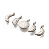 5Pcs 304 Stainless Steel Charms X-STAS-R140-01P-2