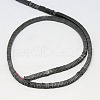 Electroplate Non-magnetic Synthetic Hematite Heishi Beads Strands G-J171B-4x4mm-03-2