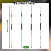 Acrylic Bead Pendant Decoration HJEW-DR00010-2