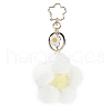 Flower Plush Pendant Keychain KEYC-F039-08-1