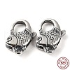 925 Thailand Sterling Silver Lobster Claw Clasps STER-D003-28AS-3