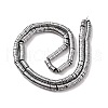 Non-magnetic Synthetic Hematite Beads Strands G-K011-4x1mm-02-3