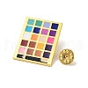 Golden Alloy Brooches JEWB-K020-01C-G-3