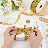Snowflake Polyester Ribbon Trim DIY-WH0568-45A-3