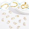 Beebeecraft 50Pcs Brass Leverback Earring Findings KK-BBC0003-68-4