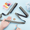 GOMAKERER 2 Rolls Ethnic Style Polyester Ribbon OCOR-GO0001-30A-3
