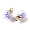Glass Pendants FIND-Z083-01A-2