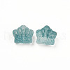 Two Tone Transparent Spray Painted Glass Beads GLAA-Q092-02-C09-2