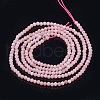 Natural Pink Opal Beads Strands G-T064-11-2