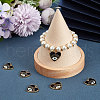 Beebeecraft Brass Micro Pave Cubic Zirconia Pendants KK-BBC0005-07-4
