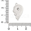 Brass Micro Pave Cubic Zirconia Pendants KK-L228-25A-P-3