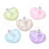 Translucent Resin Pendants RESI-A025-06C-1