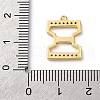 Rack Plating Brass Micro Pave Cubic Zirconia Pendant KK-H449-76G-15-4