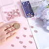 SUNNYCLUE 40Pcs Handmade Gold Sand Lampwork Beads Strands LAMP-SC0001-35A-3