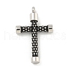304 Stainless Steel Pendants STAS-F307-05P-1