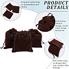 Beebeecraft 20Pcs Velvet Jewelry Drawstring Gift Bags ABAG-BBC0001-14C-6