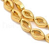 Electroplated Synthetic Non-magnetic Hematite Beads Strands G-C156-05G-3